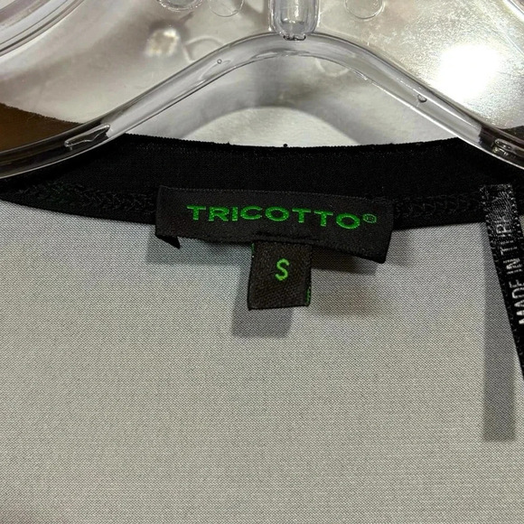 NWOT, Tricotto, Boho-Chic Patterned Sweater, Small, Black - Picture 3 of 7